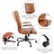 Flash Furniture High Back Brown/Black LeatherSoft Executive Swivel Chair GO-2286H-BR-BK-GG - alternate 9